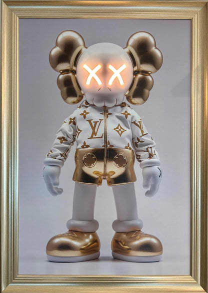 Golden Kaws LV Vibes