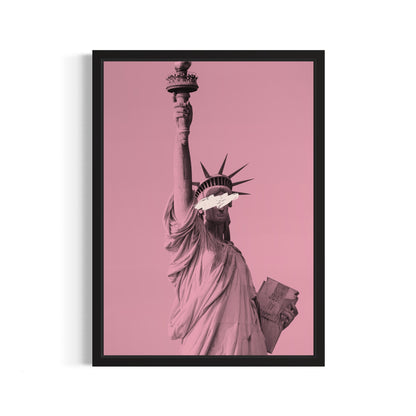 Pink Liberty: Bold and Iconic